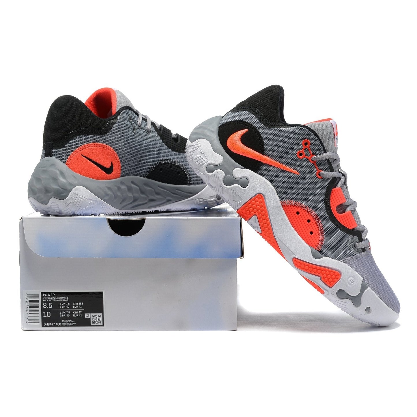 NIKE Pg 6 - Infrared Shoes Unisex Streetwear Limited Edition - Introducing the Nike PG 6 x Infrared, a sleek fusion of style and athleticism crafted