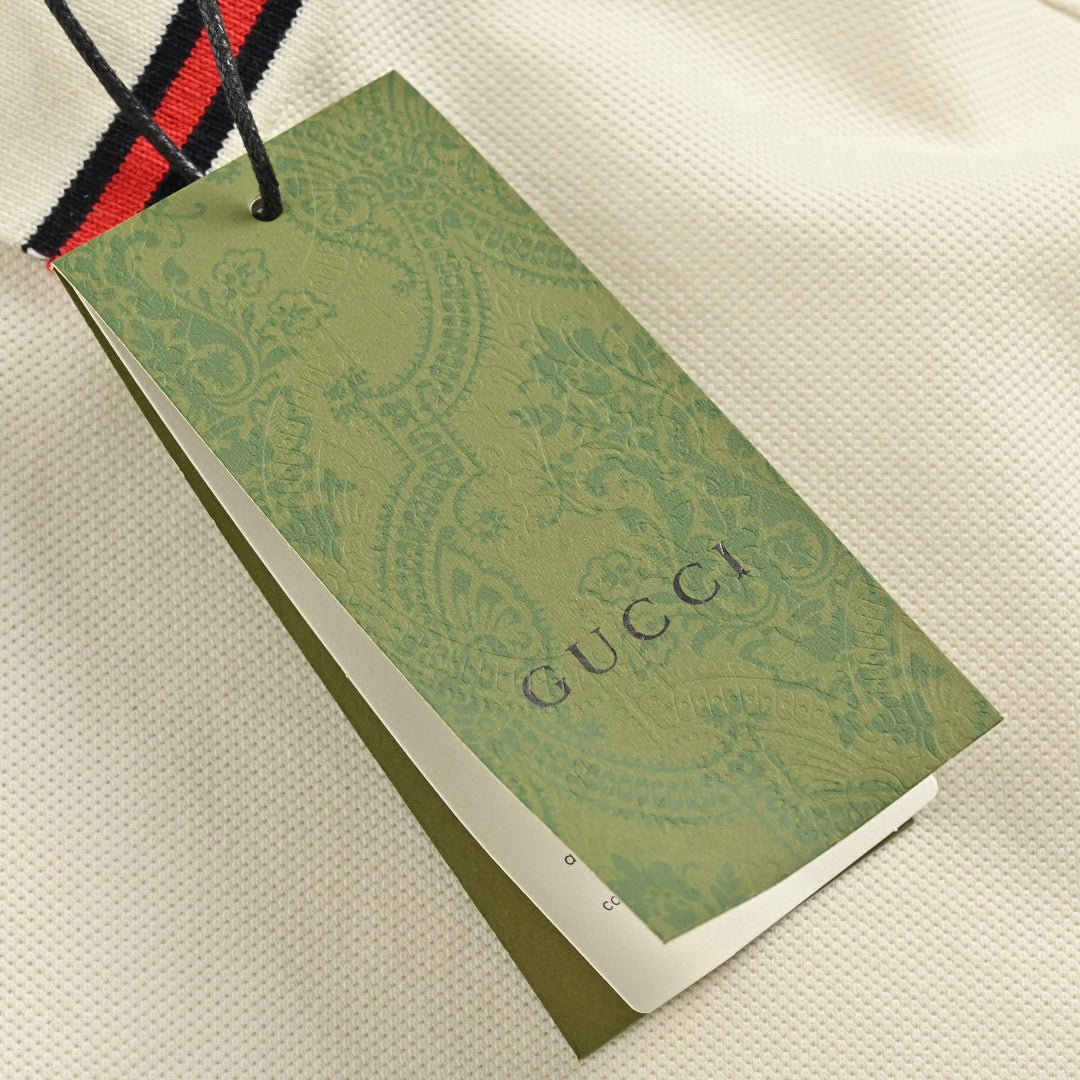 Polo Gucci à logo flamme