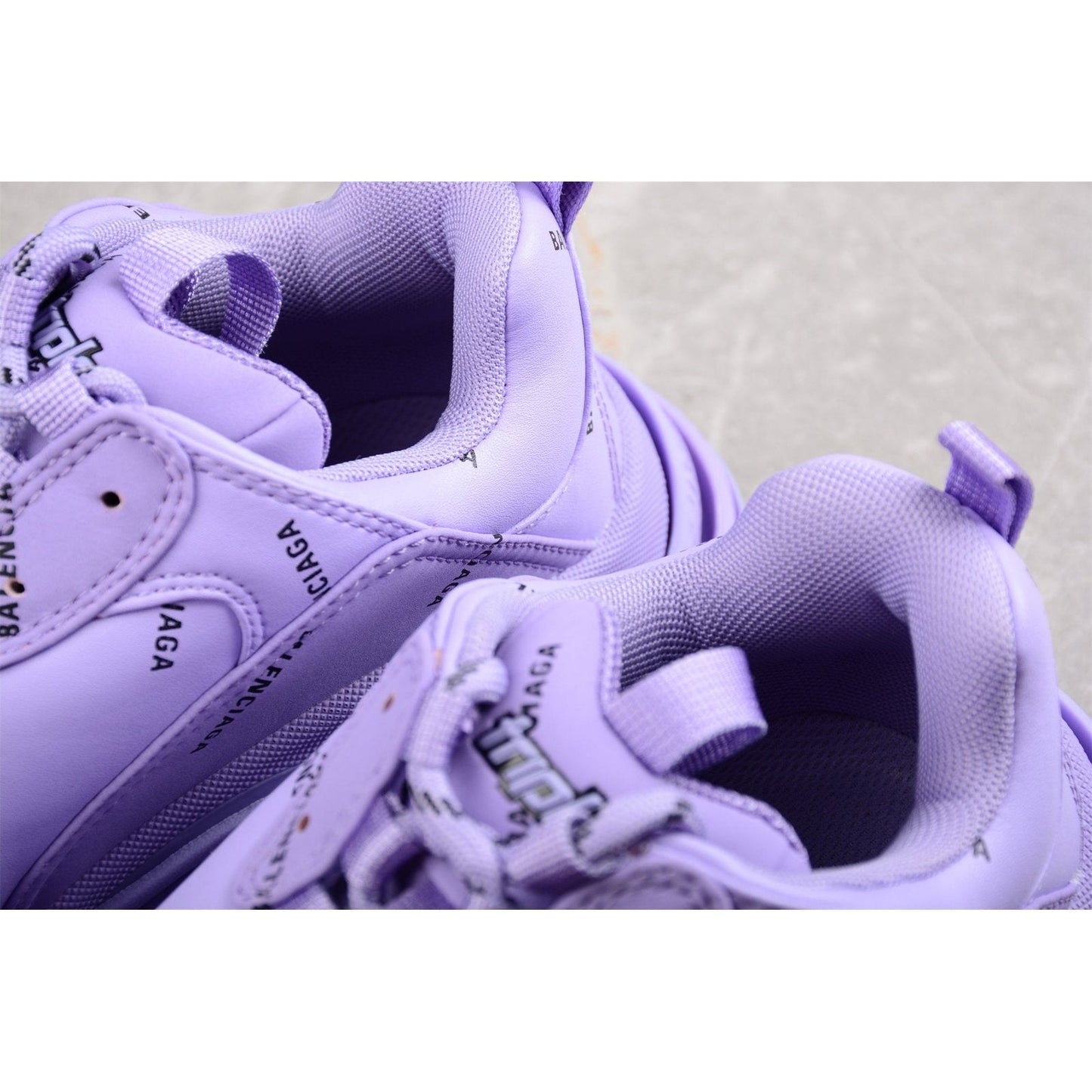 BALENCIAGA Triple S - Sneakers - Purple Unisex Streetwear Limited Edition - The Balenciaga Triple S x Purple redefines the iconic chunky sneaker with a vibrant splash