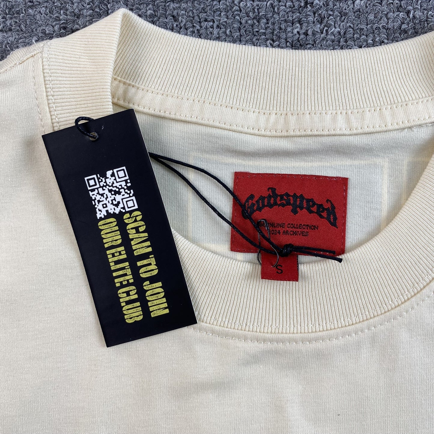 GODSPEED Dreamteam 24' T-shirt Bone - Red Unisex Streetwear Limited Edition