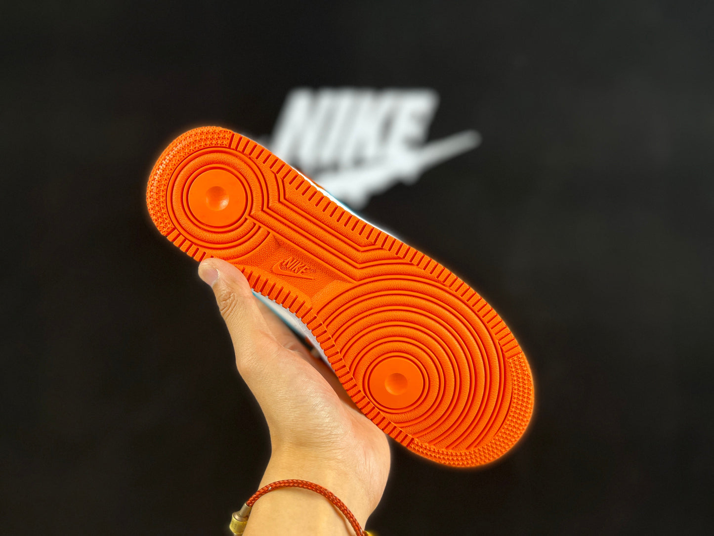 NIKE Air Force 1 Low 'orange - Blue' Unisex Streetwear Limited Edition - **Nike Air Force 1 Low 'Orange/Blue'** The Nike Air Force 1 Low 'Orange/Blue' is a