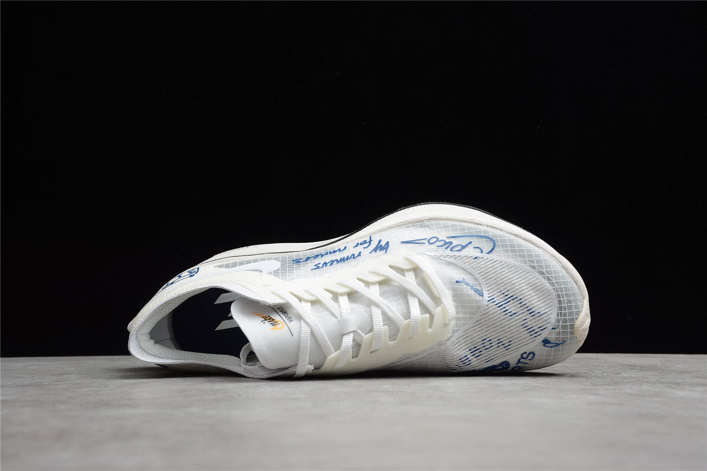 Zoom - Vaporfly Ne - T% 2 And Blue - White Unisex Streetwear Limited Edition