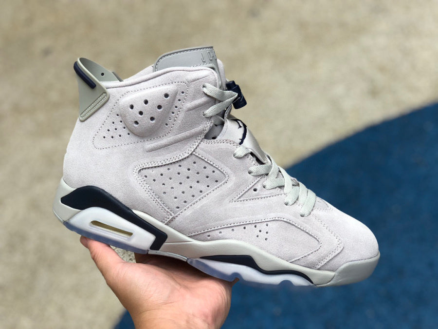 Jordan 6 'cool Grey' Unisex Streetwear Limited Edition - The Air Jordan 6 'Cool Grey' is a sophisticated and stylish addition to the iconic