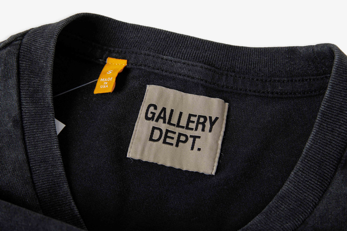 GALLERY Dept Broken Atk Tee T-Shirt - Black Unisex Streetwear Limited Edition - Introducing the Gallery Dept. 'Art That Kills' Distressed Graphic T-Shirt, a striking piece that embodies