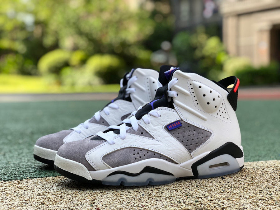 Jordan 6 'quai 54' - White Unisex Streetwear Limited Edition - The Air Jordan 6 'Quai 54' is a unique and highly sought-after sneaker that celebrates