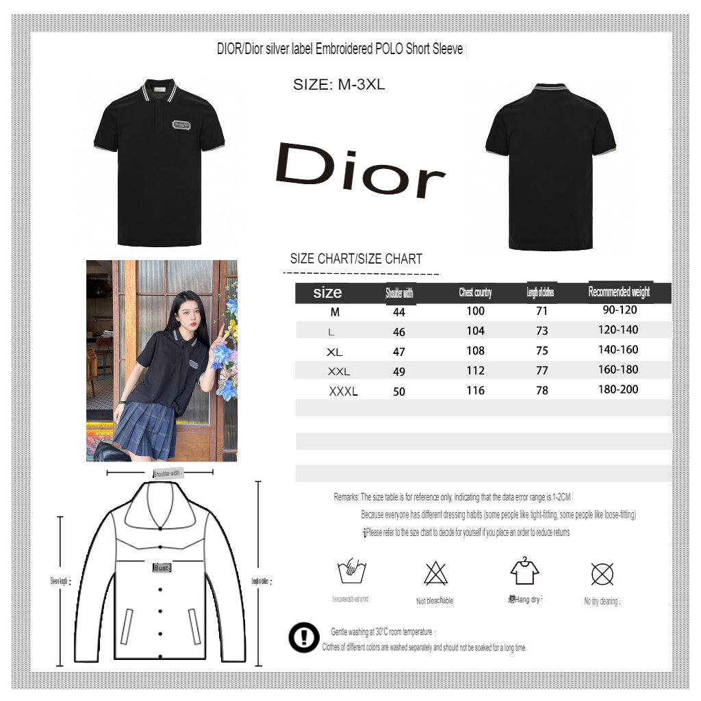 Polo Dior (Negro)