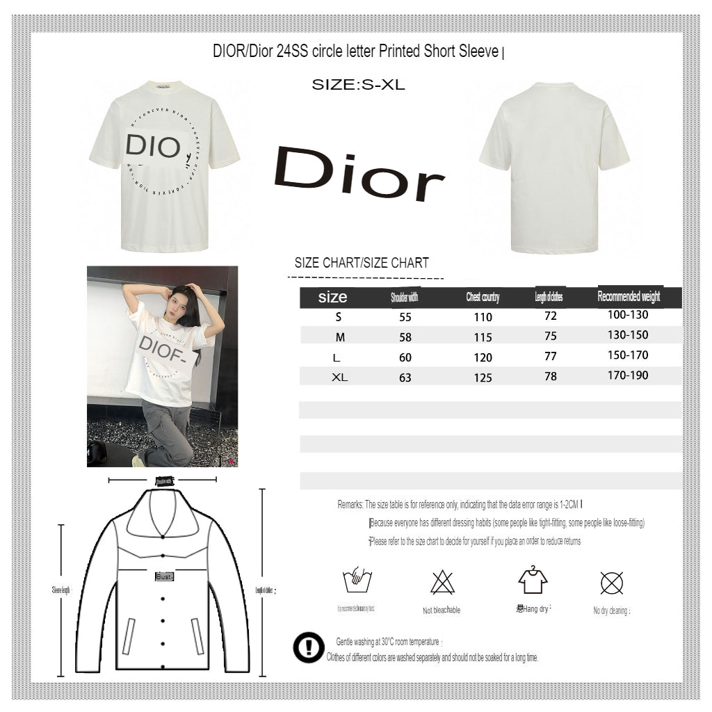 Dior 'Forever Dior' T-Shirt (White)