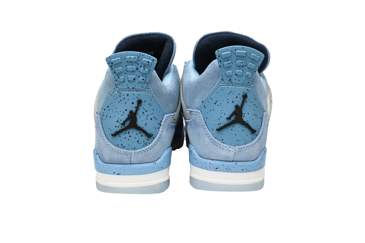 Air Jordan 4 Retro Unc University - Blue Unisex Streetwear Limited Edition - **Air Jordan 4 Retro UNC University Blue** The Air Jordan 4 Retro UNC University Blue