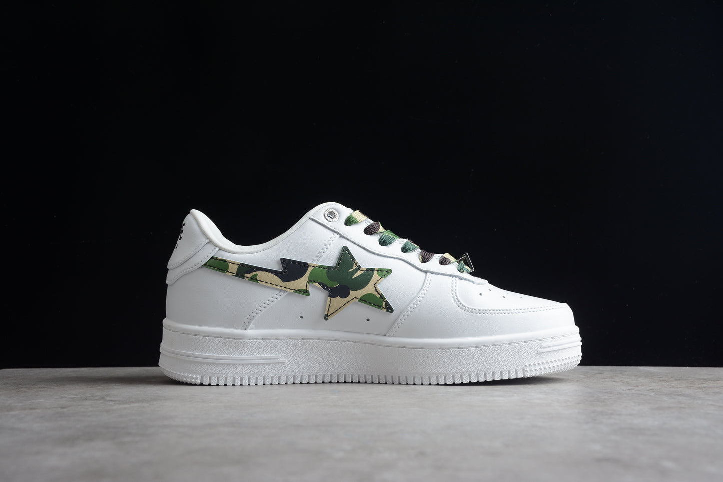 BAPE Sta Camo Edition Sneakers - White Unisex Streetwear Limited Edition - ### BAPE STA White Camo Edition Sneakers Introducing the BAPE STA White Camo Edition Sneakers,