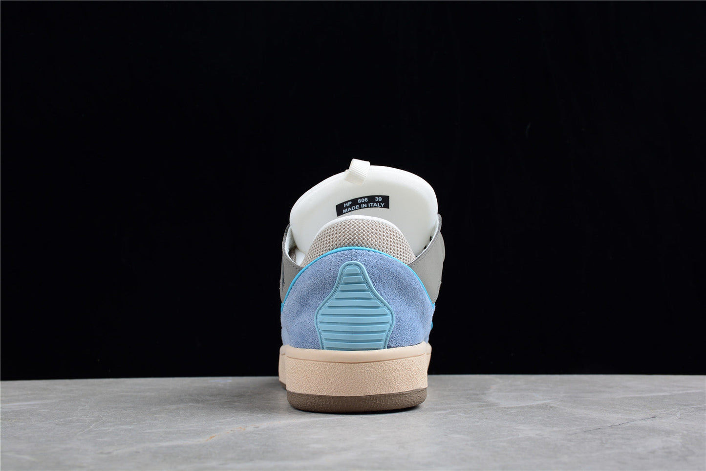 Lanvin Grey And Sneakers - Blue Unisex Streetwear Limited Edition - ### Lanvin Grey and Blue Sneakers Elevate your casual footwear collection with the Lanvin Grey