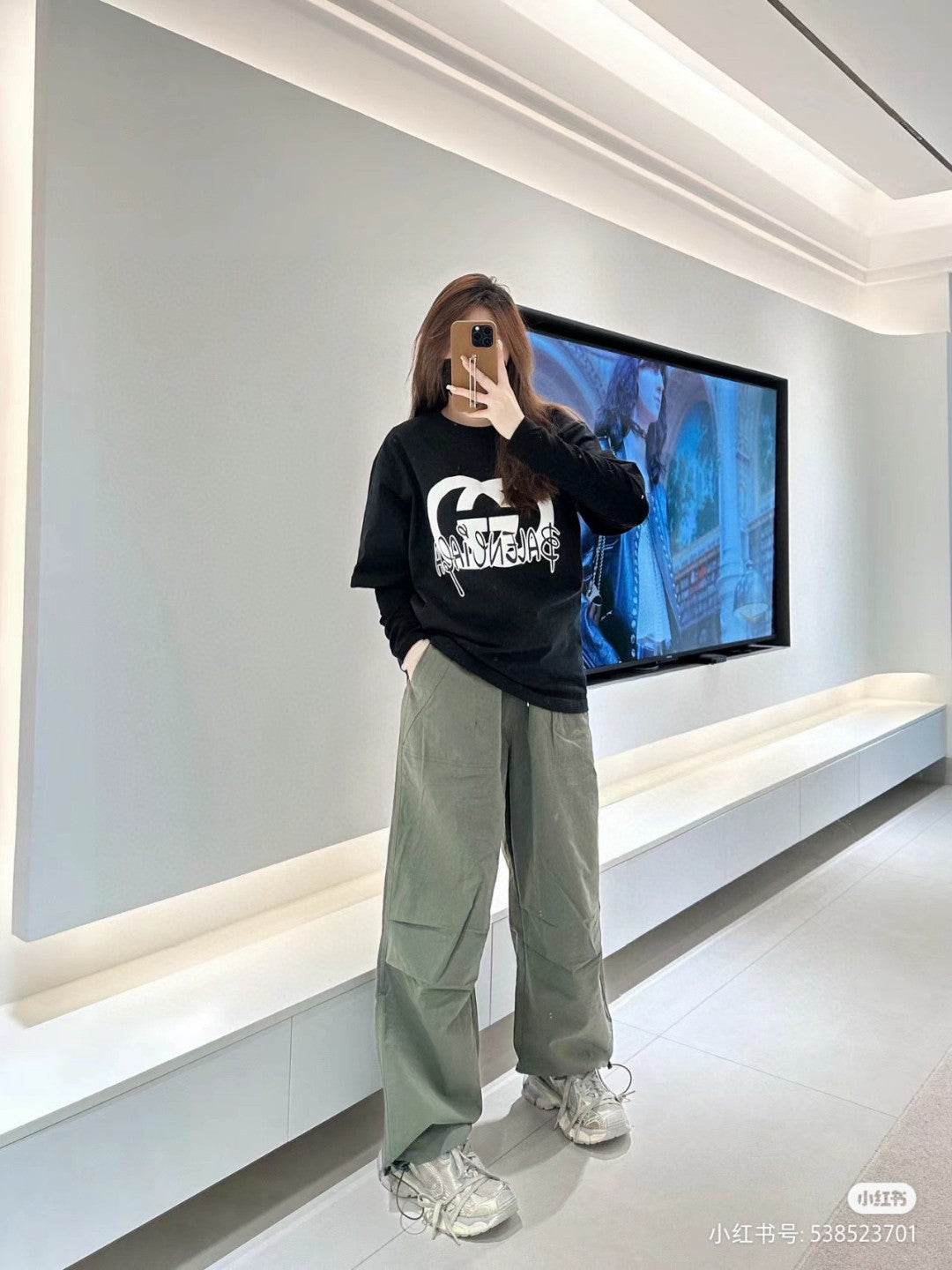 Gucci - Balenciaga Hacker Project T-shirt (black) Unisex Streetwear Limited Edition - The Gucci x Balenciaga Hacker Project T-Shirt in black is a distinctive piece from the
