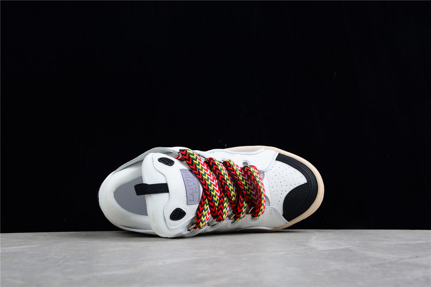 Lanvin And Grey Sneakers - White Unisex Streetwear Limited Edition - ### Lanvin White and Grey Sneakers Step into style with the Lanvin White and Grey