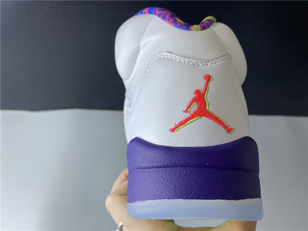 Jordan 5 Retro 'alternate Bel-air' T-Shirt - Black Unisex Streetwear Limited Edition - **Product Description: Air Jordan 5 Retro 'Alternate Bel-Air'** The Air Jordan 5 Retro 'Alternate Bel-Air'