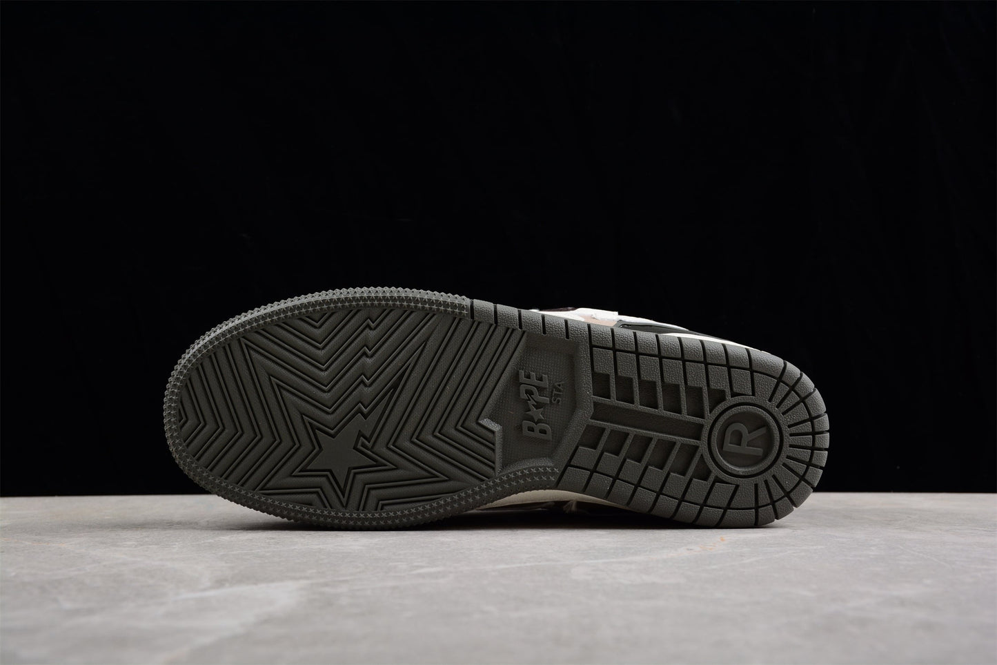 BAPE Sta Low-top Sneakers In And Beige - Brown Unisex Streetwear Limited Edition - **BAPE STA Low-Top Sneakers in Brown and Beige** Introducing the BAPE STA Low-Top Sneakers in
