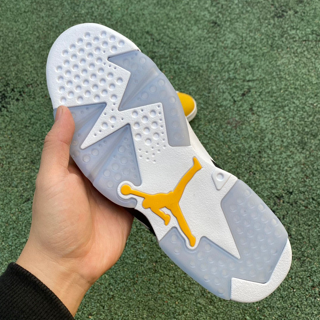 Jordan 6 yellow Ochre Unisex Streetwear Limited Edition