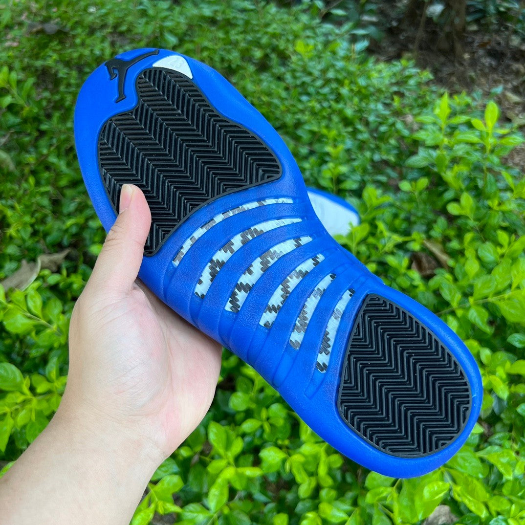 Jordan 12 Retro 'game Royal' - Black Unisex Streetwear Limited Edition