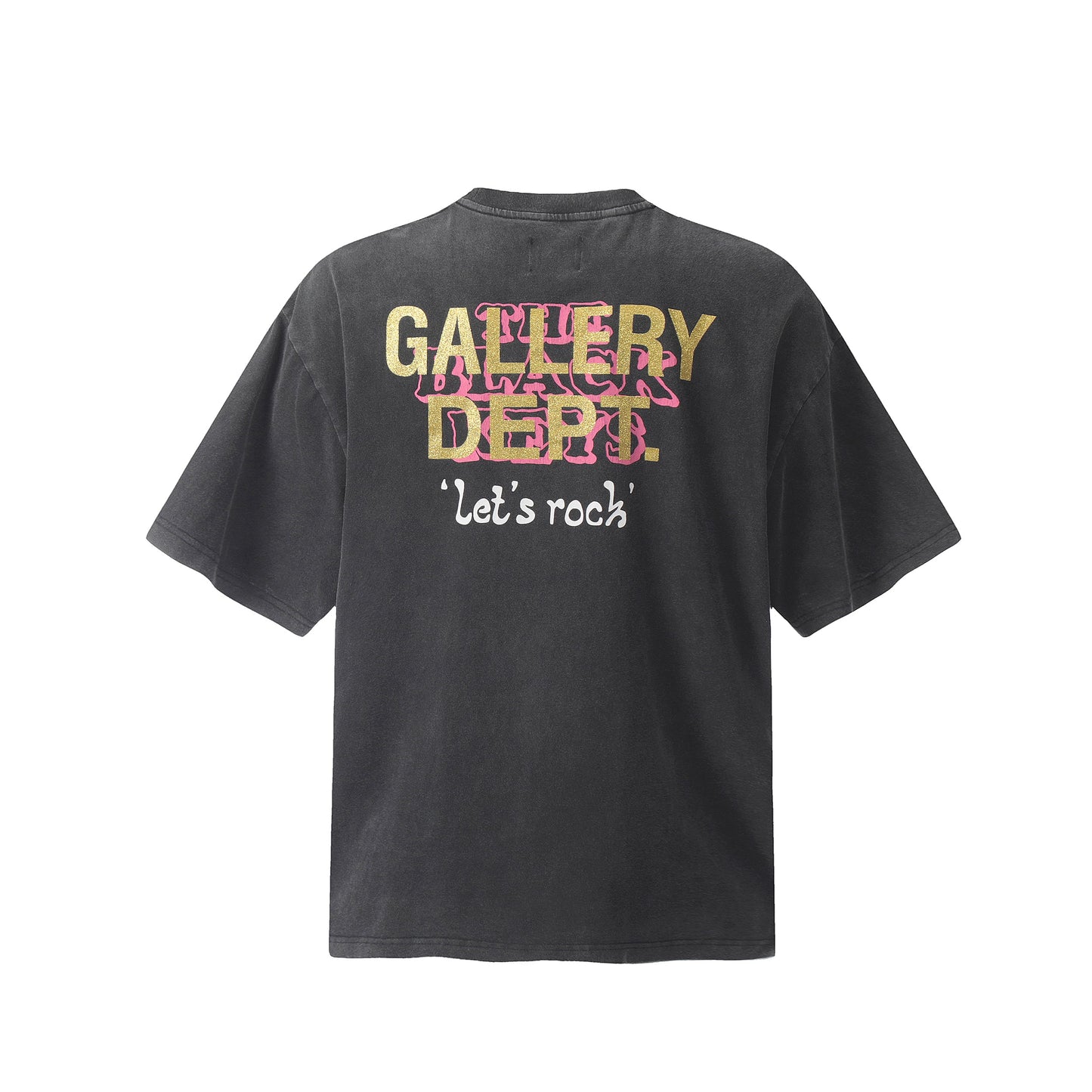 GALLERY Dept T-Shirt - Black Unisex Streetwear Limited Edition - Introducing the Gallery Dept. 'The Black Key' Hand-Painted Distressed Short Sleeve T-Shirt, a bold and