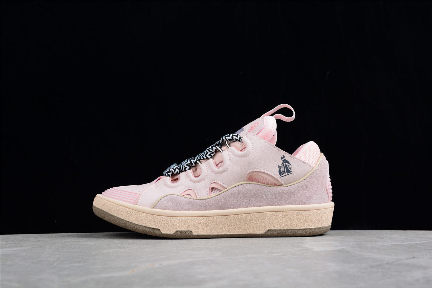 Lanvin Curb Sneakers 'blush Pink' Unisex Streetwear Limited Edition - **Product Description: Lanvin Curb Sneakers 'Blush Pink'** Elevate your sneaker game with the Lanvin Curb