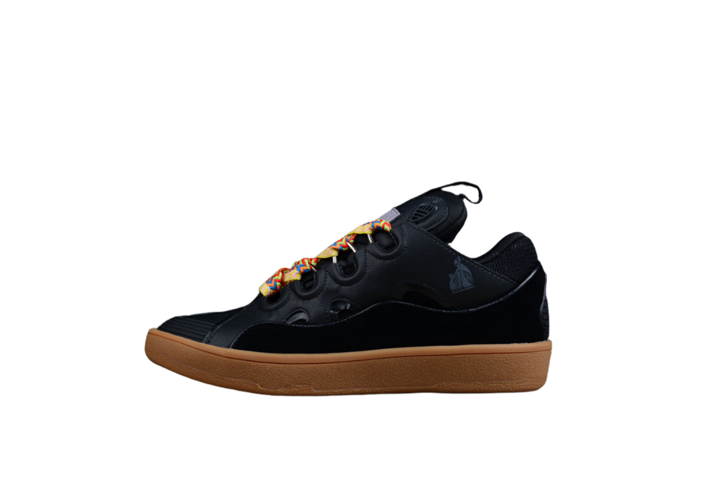 Lanvin And Gum Sole Sneaker T-Shirt - Black Unisex Streetwear Limited Edition - ### Lanvin Black and Gum Sole Sneaker Upgrade your sneaker game with the Lanvin Black