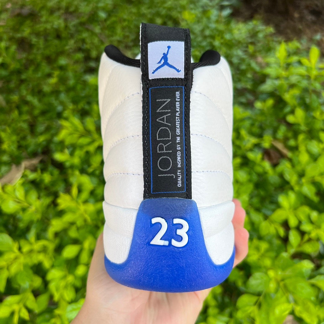 Jordan 12 Retro 'game Royal' - Black Unisex Streetwear Limited Edition