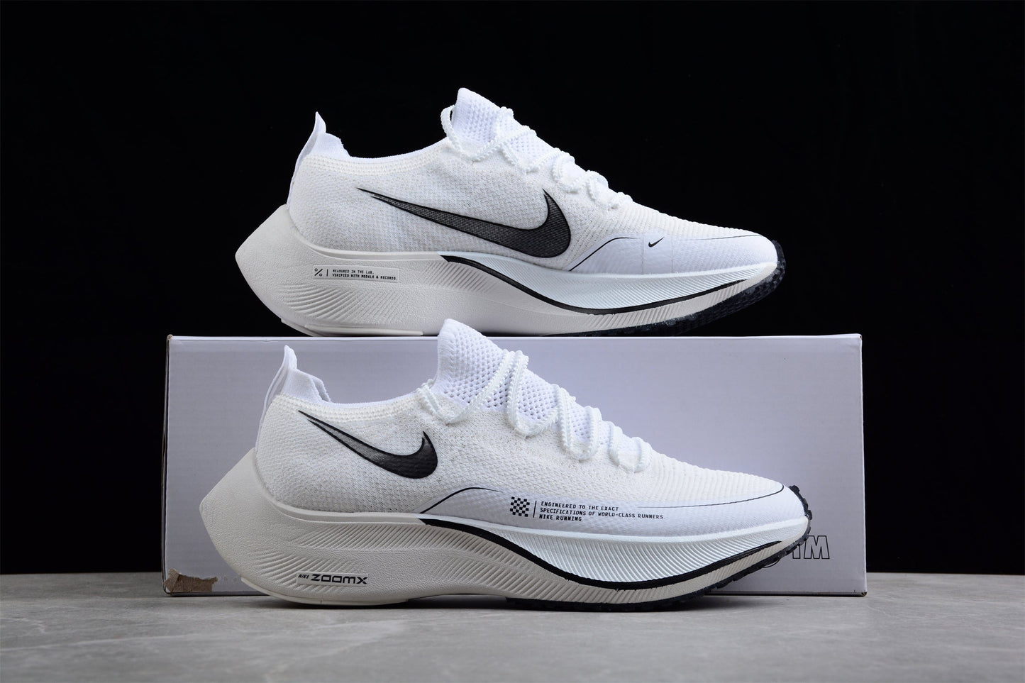 Zoom - Vaporfly Ne - T% 2 White And - Black Unisex Streetwear Limited Edition - ### Nike ZoomX Vaporfly NEXT% 2 C White/Black Experience elite performance with the Nike ZoomX
