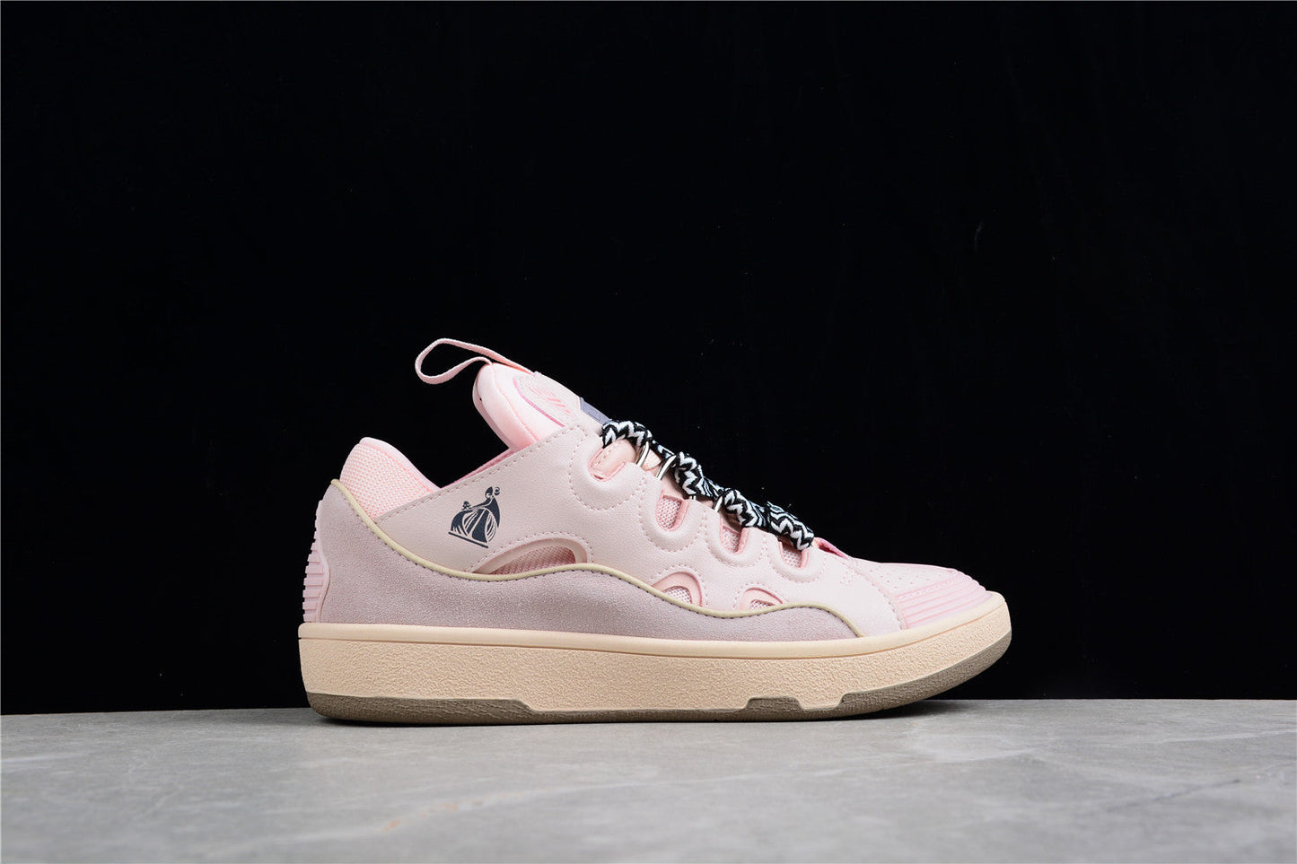 Lanvin Curb Sneakers 'blush Pink' Unisex Streetwear Limited Edition - **Product Description: Lanvin Curb Sneakers 'Blush Pink'** Elevate your sneaker game with the Lanvin Curb