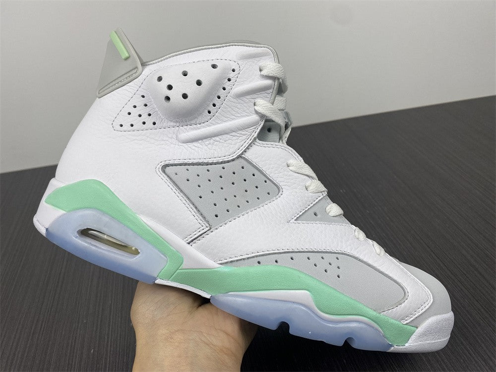 Jordan 6 tiffany - White Unisex Streetwear Limited Edition - The Air Jordan 6 Mint Foam is a fresh and elegant twist on the classic