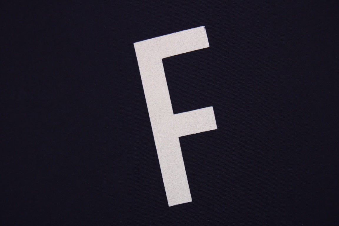 Fear Of God Letter F T-shirt (black) Unisex Streetwear Limited Edition - <p dir='ltr'><span>This Fear of God t-shirt features a bold letter 'F' graphic on the