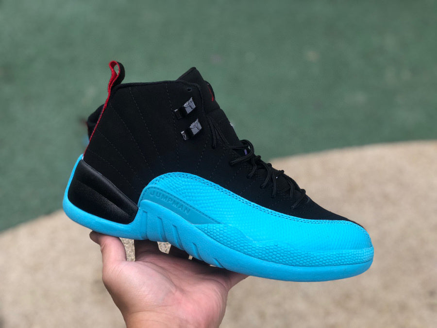 Jordan 12 Gamma - Blue Unisex Streetwear Limited Edition - Introducing the Air Jordan 12 Retro 'Gamma Blue,' a bold and dynamic sneaker that stands