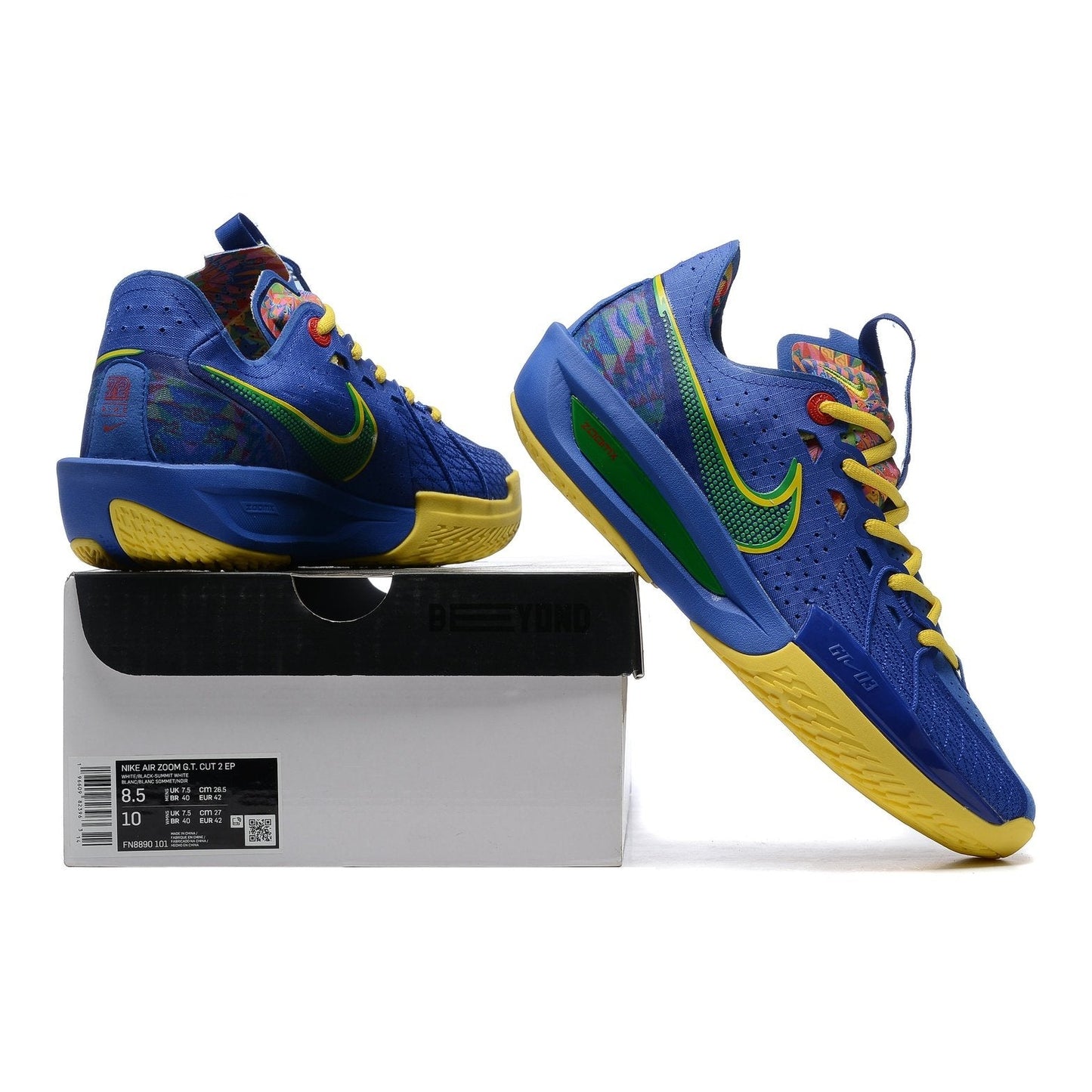 NIKE Air Zoom G.t. Cut 3 - Lapis Lazuli Shoes - Blue Unisex Streetwear Limited Edition
