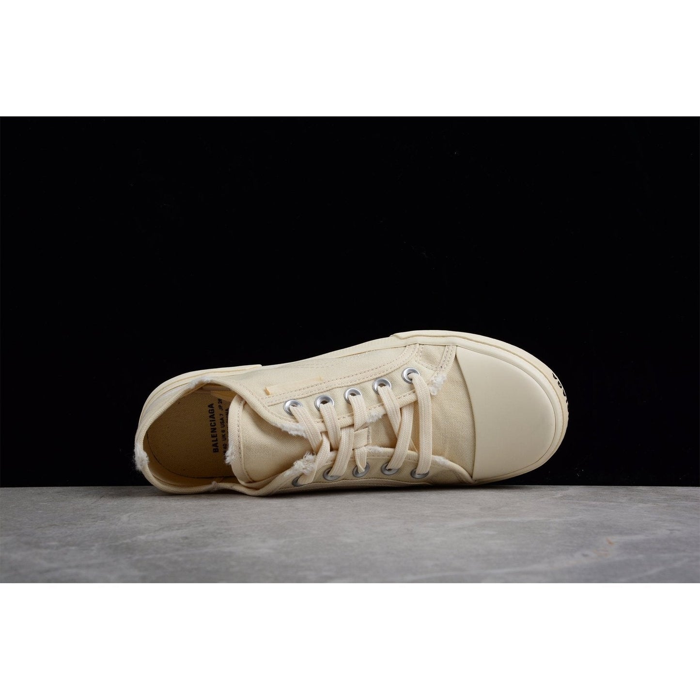 BALENCIAGA Paris Mid Vulc Destr - Sneakers - Beige Unisex Streetwear Limited Edition - Introducing the BALENCIAGA Paris Mid Vulc Destr x Beige, a perfect blend of contemporary design
