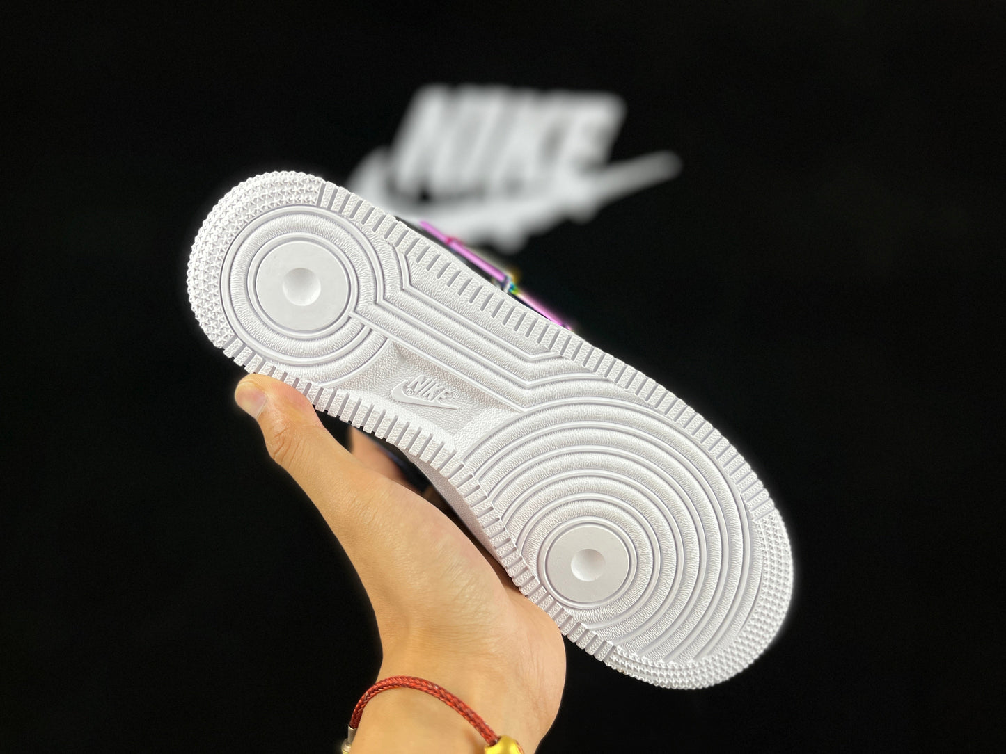 NIKE Air Force 1 Low 'white - - Red Hiking Buckle' - Black Unisex Streetwear Limited Edition - **Nike Air Force 1 Low 'White/Black/Red Hiking Buckle'** The Nike Air Force 1 Low 'White/Black/Red
