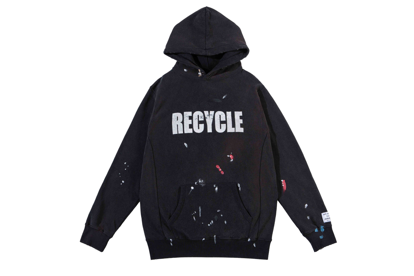 GALLERY Dept 23fw 'recycle' Hoodie - Grey Unisex Streetwear Limited Edition - **Gallery Dept. 'RECYCLE' Hoodie: Detailed Product Description** The Gallery Dept. 'RECYCLE' Hoodie is a unique