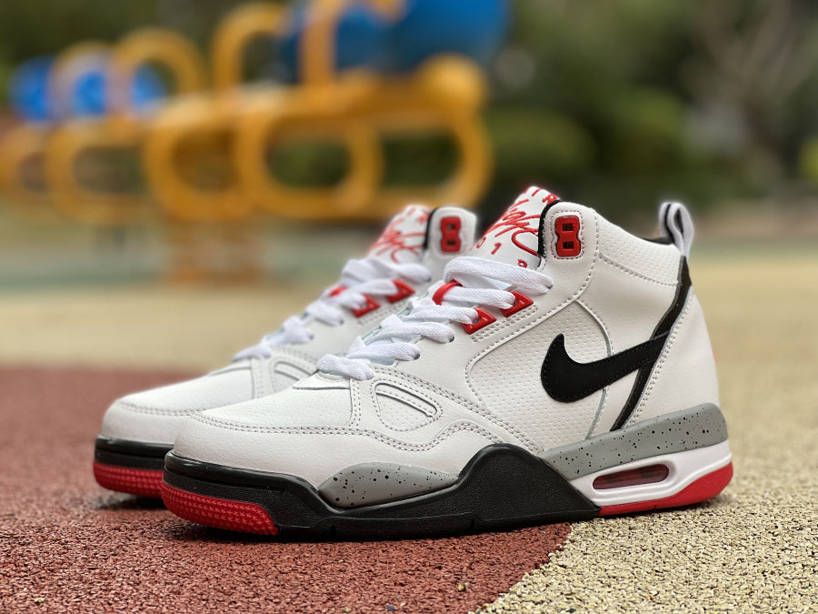 JORDAN 13 'white - Grey - Red' Unisex Streetwear Limited Edition - **Air Jordan 13 'White/Grey/Red'** The Air Jordan 13 'White/Grey/Red' is a classic and stylish rendition