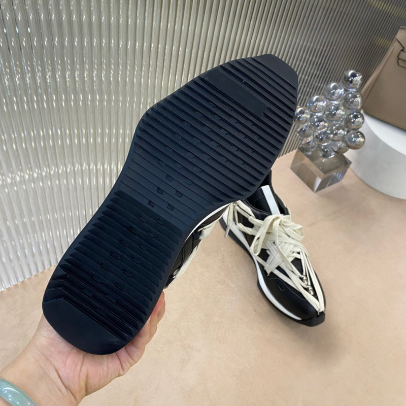 Contemporary Wrap-lace Sneakers - Black Unisex Streetwear Limited Edition - **Contemporary Wrap-Lace Sneakers** Discover the perfect fusion of modern design and unparalleled comfort with these