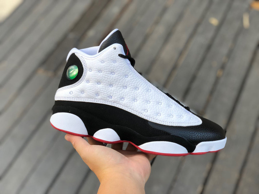 Jordan 13 Retro 'he Got Game' Sneakers - Black Unisex Streetwear Limited Edition - The Air Jordan 13 Retro in the 'He Got Game' colorway is a classic and