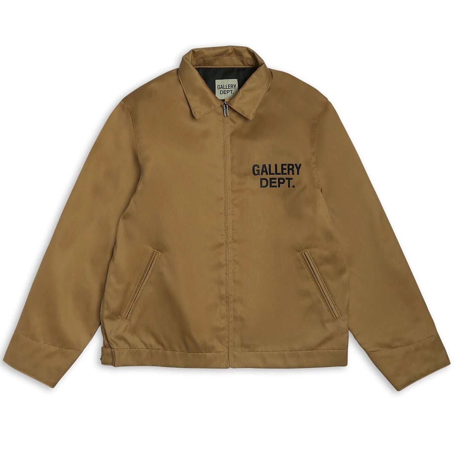 Gallery Dept. Logo Coach Jacket - Black Unisex Streetwear Limited Edition - Introducing the Gallery Dept. Hollywood Jacket C a statement piece that blends casual comfort with