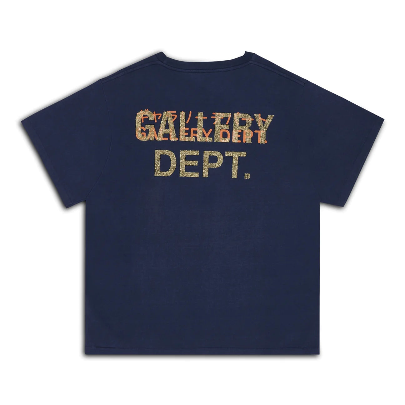 GALLERY Dept Tokyo Gd Tee T-Shirt - Red Unisex Streetwear Limited Edition - **Gallery Dept. Glitter Tee: Detailed Product Description** Upgrade your streetwear collection with the Gallery Dept.