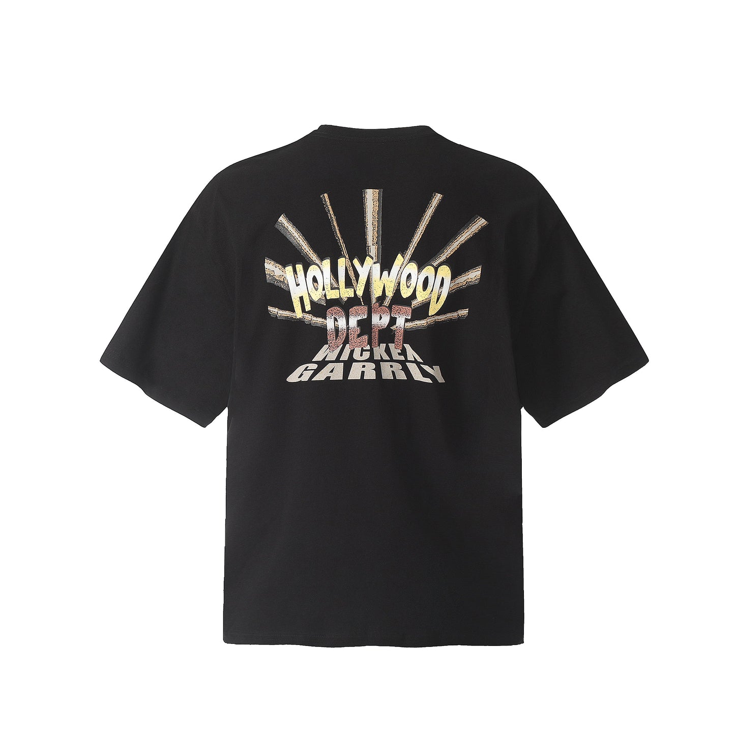 GALLERY Dept 24ss T-Shirt - Beige Unisex Streetwear Limited Edition - Introducing the Gallery Dept. Hollywood Dept. Tee, a striking addition to any fashion-forward wardrobe. This