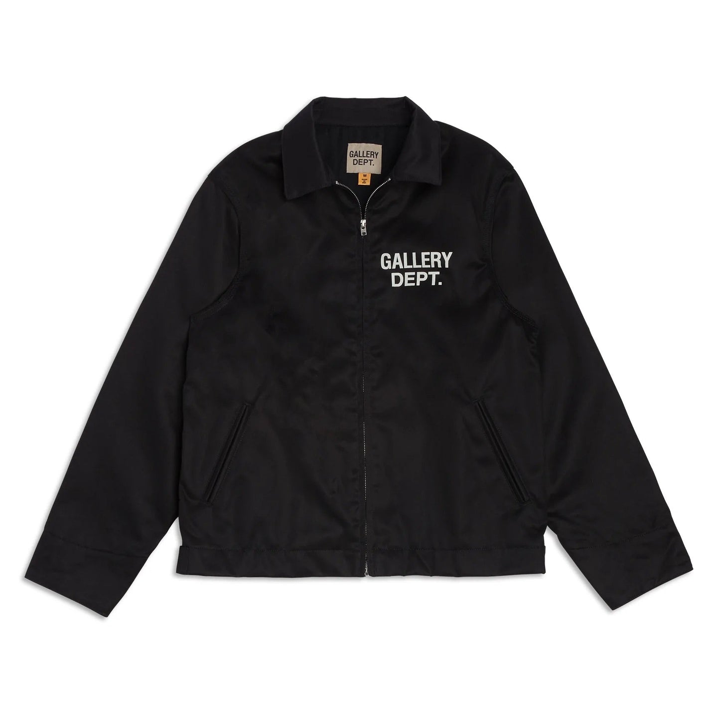 Gallery Dept. Logo Coach Jacket - Black Unisex Streetwear Limited Edition - Introducing the Gallery Dept. Hollywood Jacket C a statement piece that blends casual comfort with