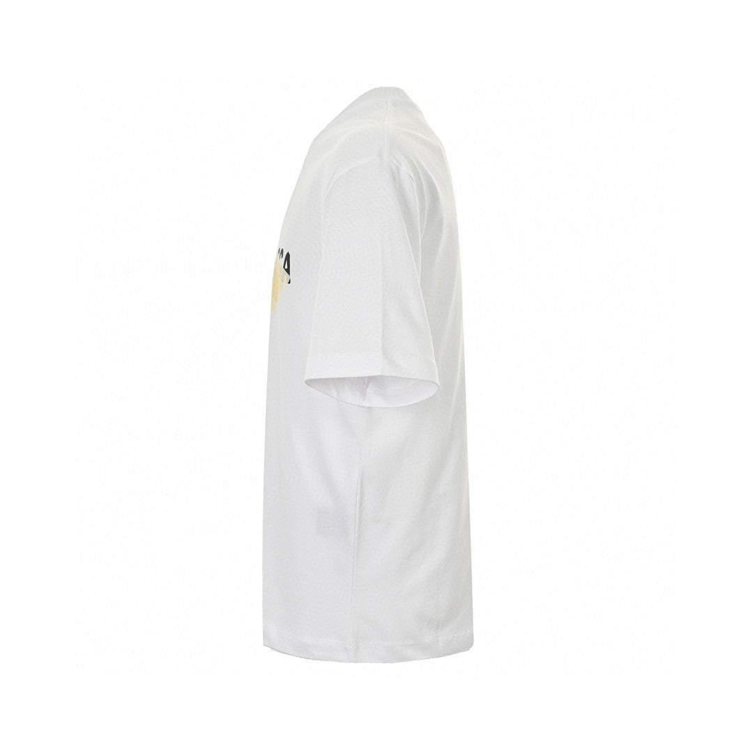 Balenciaga Tape Logo T-shirt (white) Unisex Streetwear Limited Edition - The Balenciaga Tape Logo T-Shirt in white is a unique and stylish piece that embodies