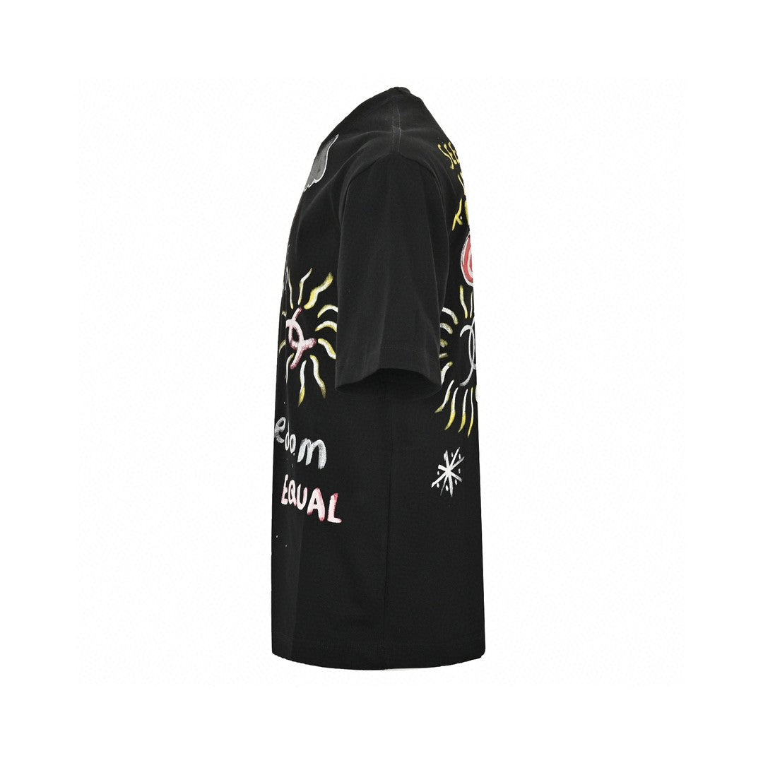 Chanel 'women Will Save The World' T-shirt In - Black Unisex Streetwear Limited Edition - The Chanel 'Women Will Save The World' T-Shirt in black is a striking and empowering