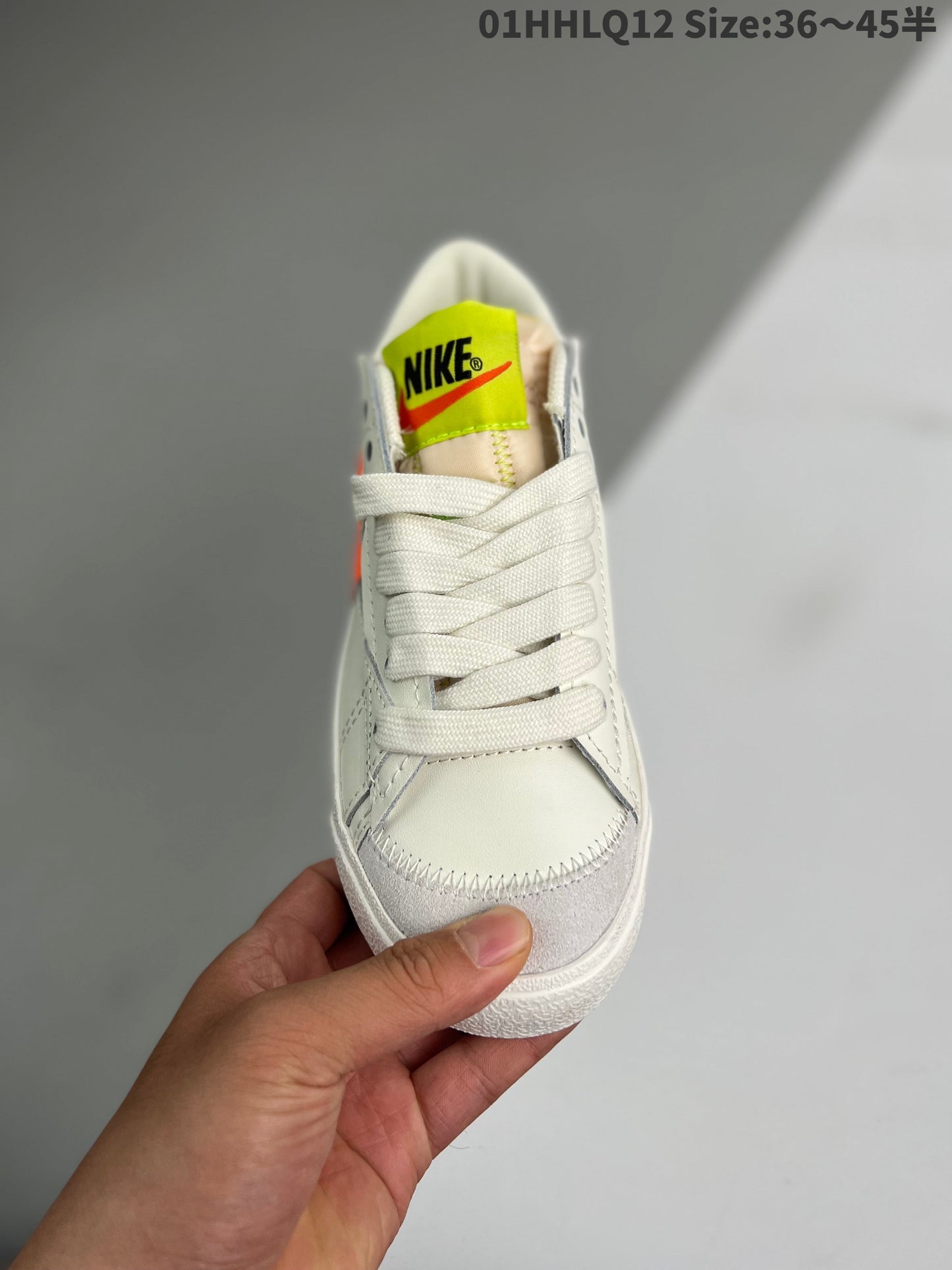 Nike Blazer Low'1977 Jumbo - White Unisex Streetwear Limited Edition - The Nike Blazer Low '1977 Jumbo Citrus brings a vibrant twist to a retro classic