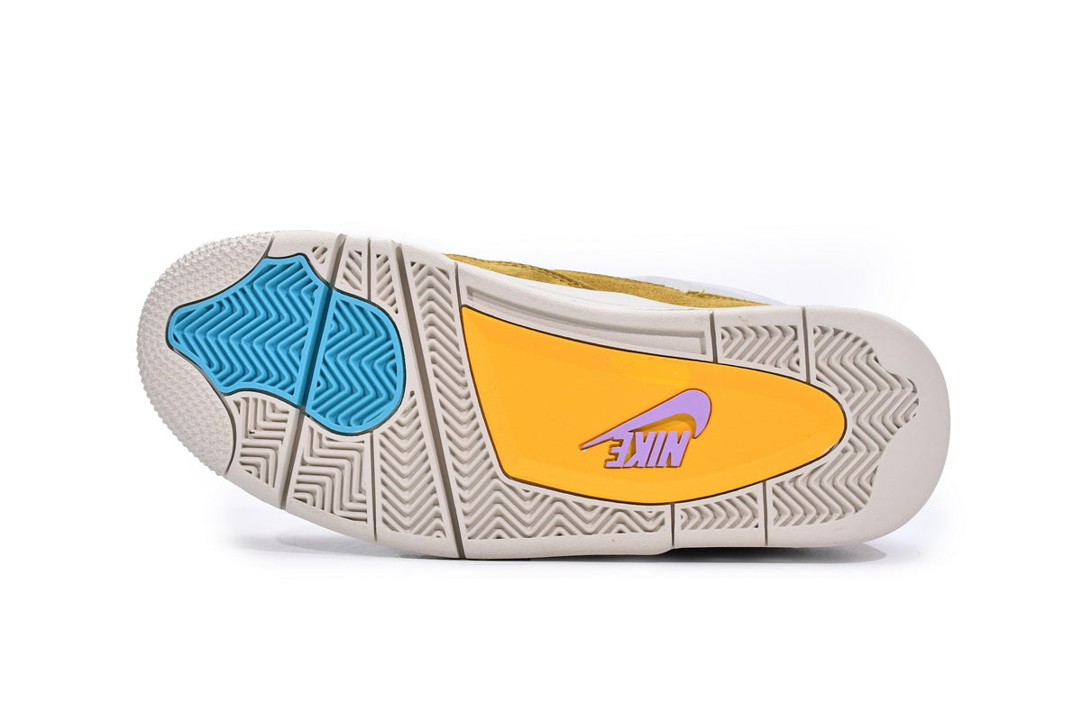 Air Jordan 4 Retro Sp Desert Moss Sneakers - Black Unisex Streetwear Limited Edition - Elevate your sneaker collection with the Air Jordan 4 Retro SP Desert Moss, a blend