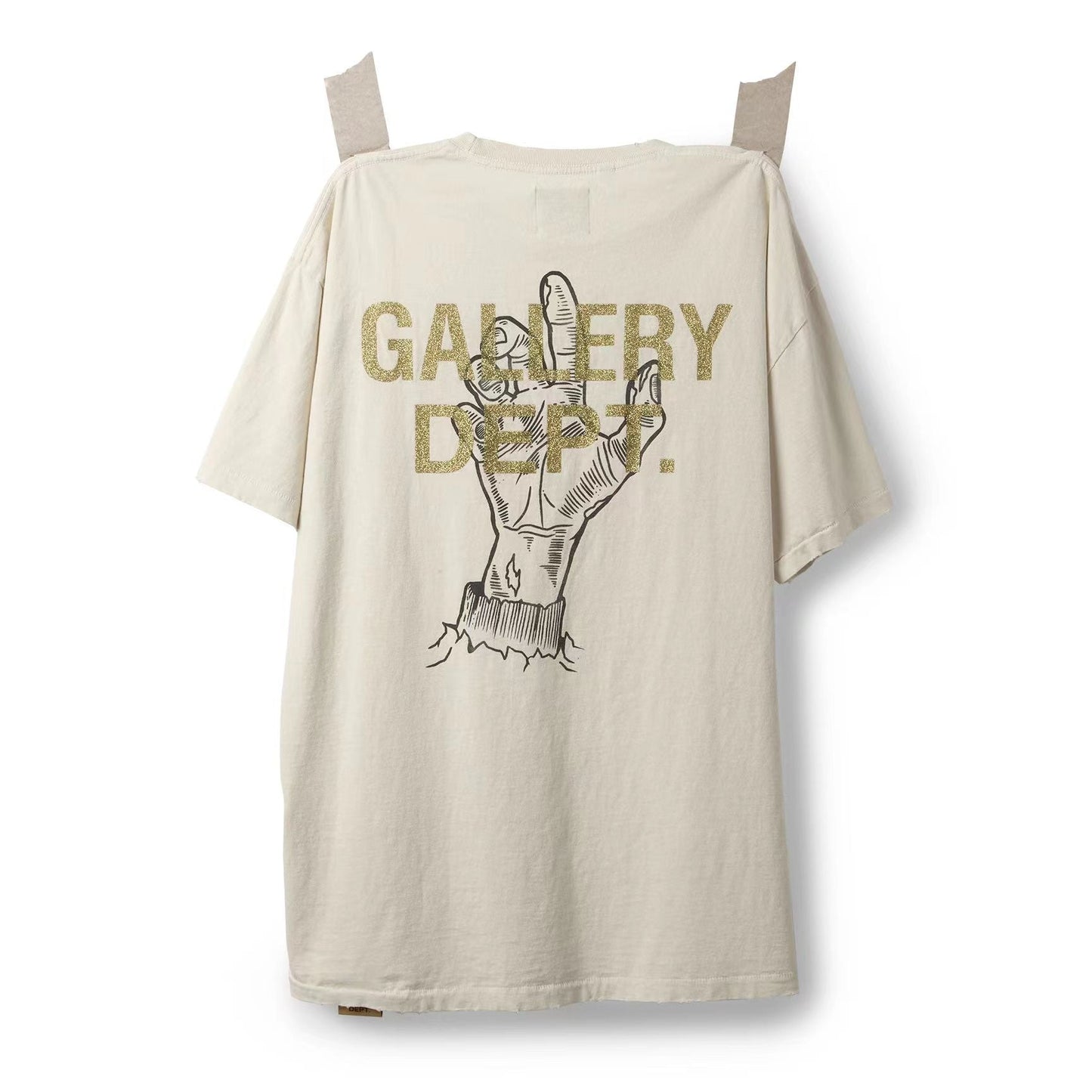 GALLERY Dept Buried Alive Tee T-Shirt - Black Unisex Streetwear Limited Edition - **Gallery Dept. 'Buried Alive!' T-Shirt** Introducing the Gallery Dept. 'Buried Alive!' T-Shirt, a bold and