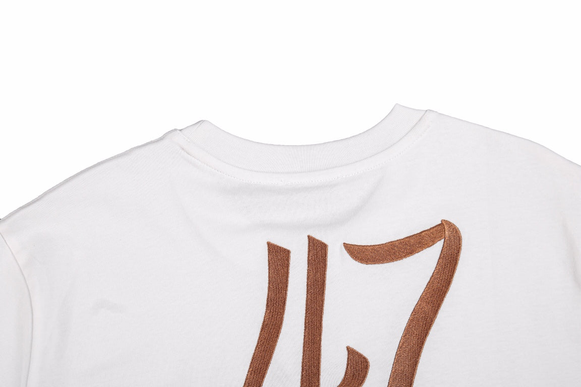 Dior Script Logo T-shirt (white) Unisex Streetwear Limited Edition - <p dir='ltr'><span>This Dior t-shirt features the brand's name in a bold script logo across
