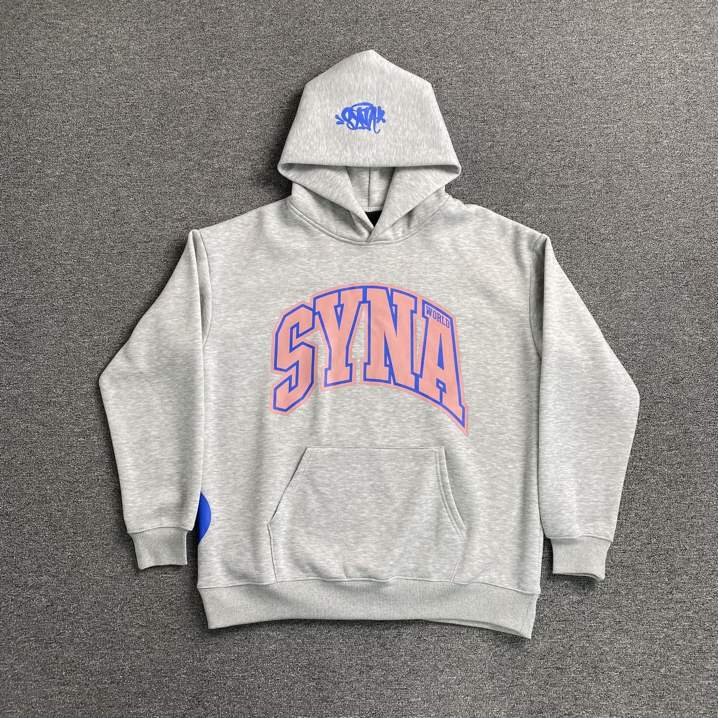 SYNA World College Hoodie - Grey Unisex Streetwear Limited Edition