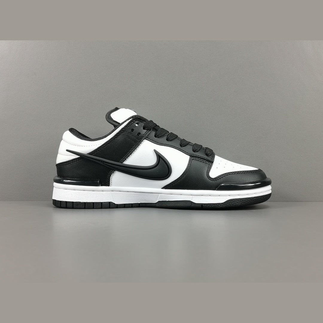 NIKE Dunk Low Twist - Panda - Black Unisex Streetwear Limited Edition