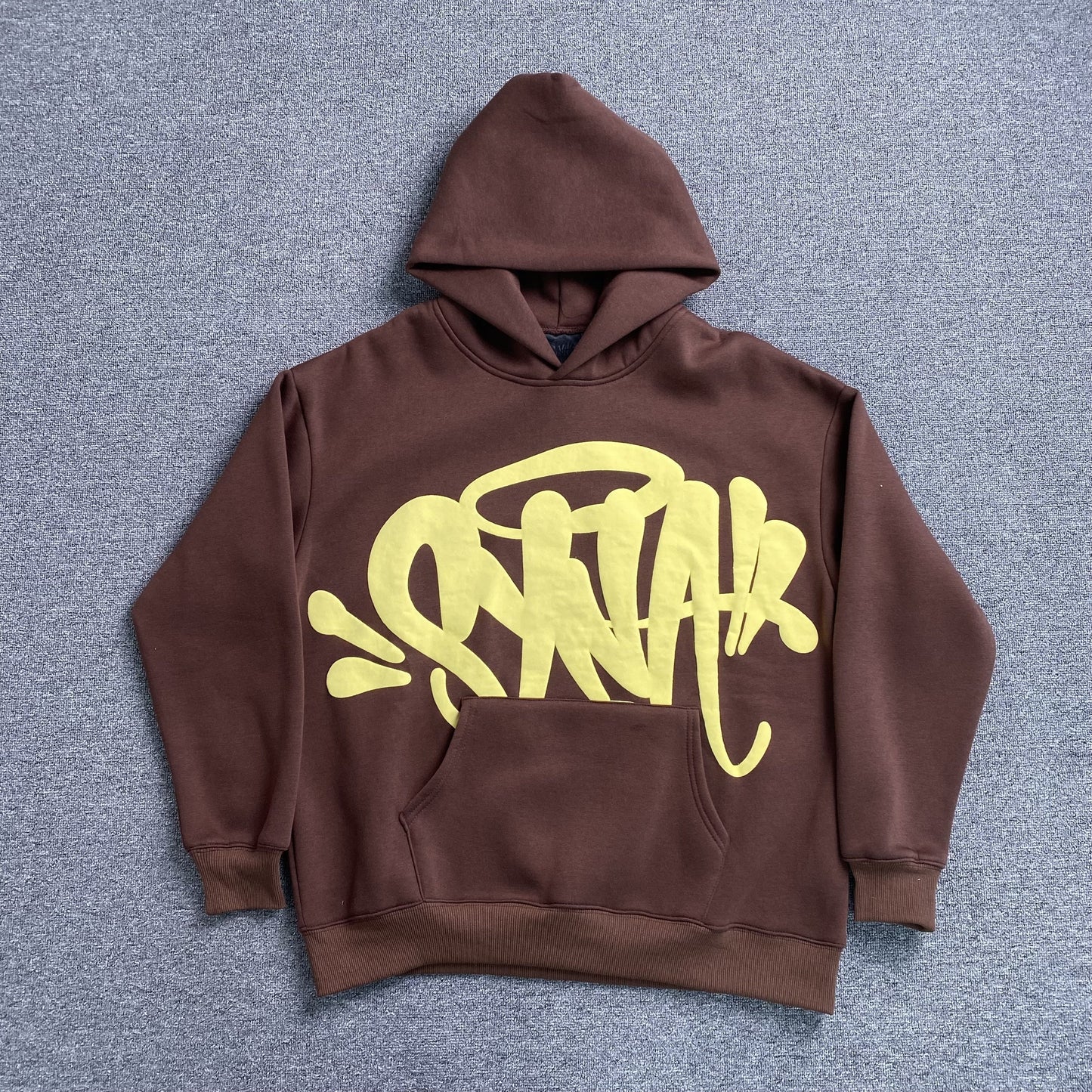 SYNA World Hoodie - Brown Unisex Streetwear Limited Edition