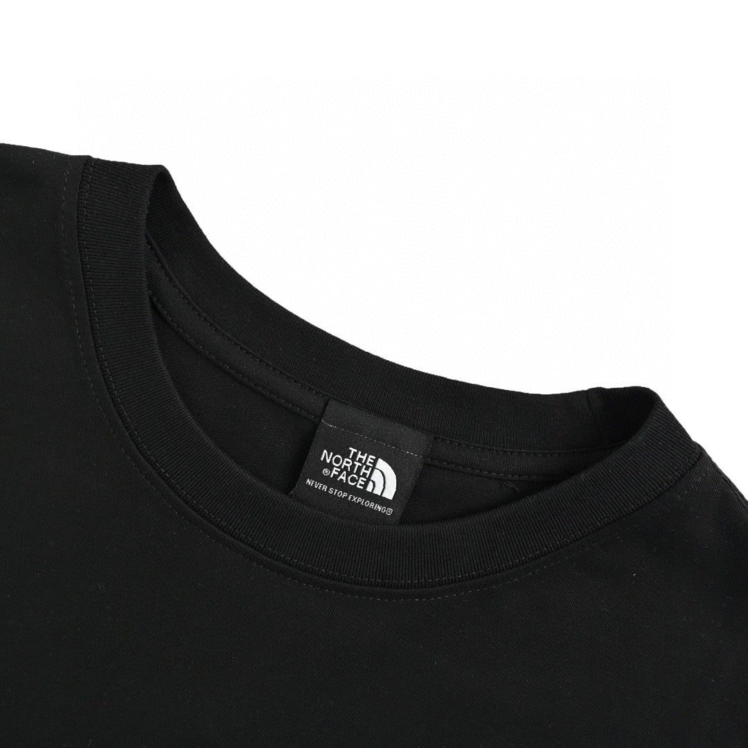 The North Face - Gucci Nature Print T-shirt (black) Unisex Streetwear Limited Edition - The North Face x Gucci Nature Print T-Shirt in black is a premium blend of